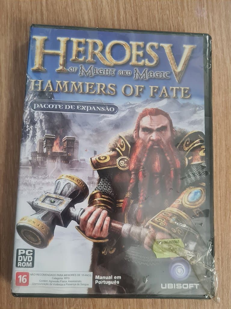 Jogo para PC Heroes of Might and Magic V Lacrado Original