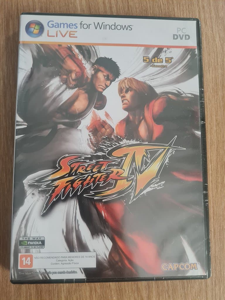 Jogo para PC Street Fighter IV LACRADO Original