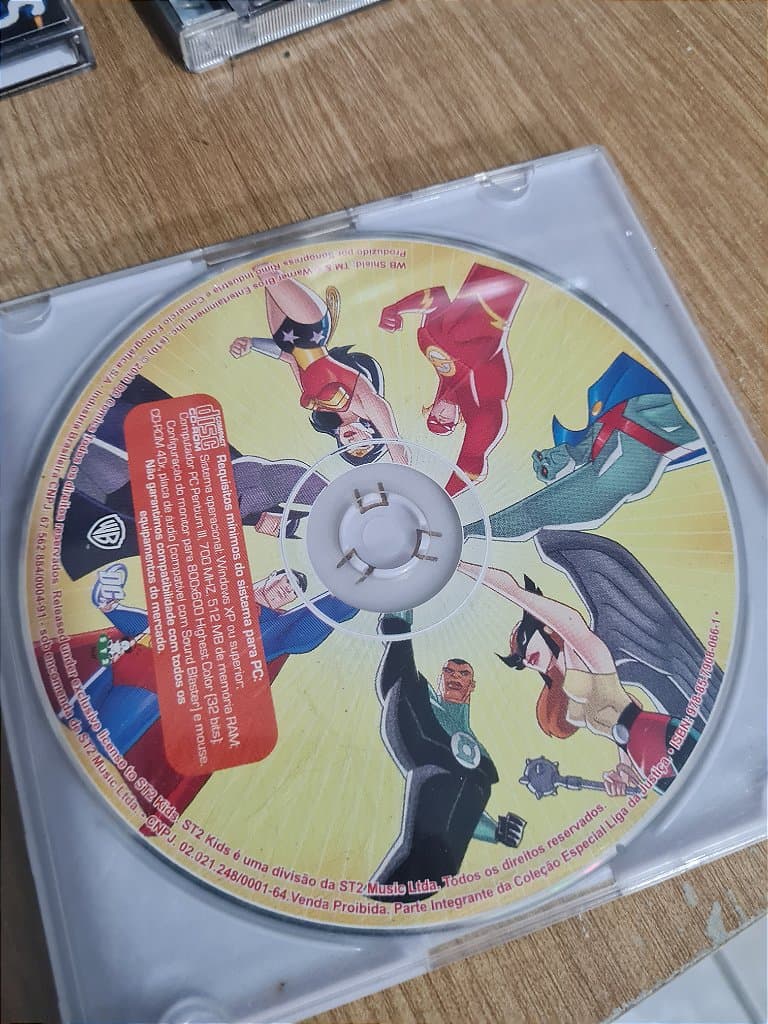 Jogo para PC CD Liga da Justiça (ST2 Kids) Original