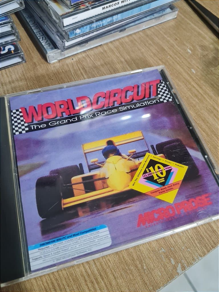 Jogo para PC World Circuit (Formula One Grand Prix) Original