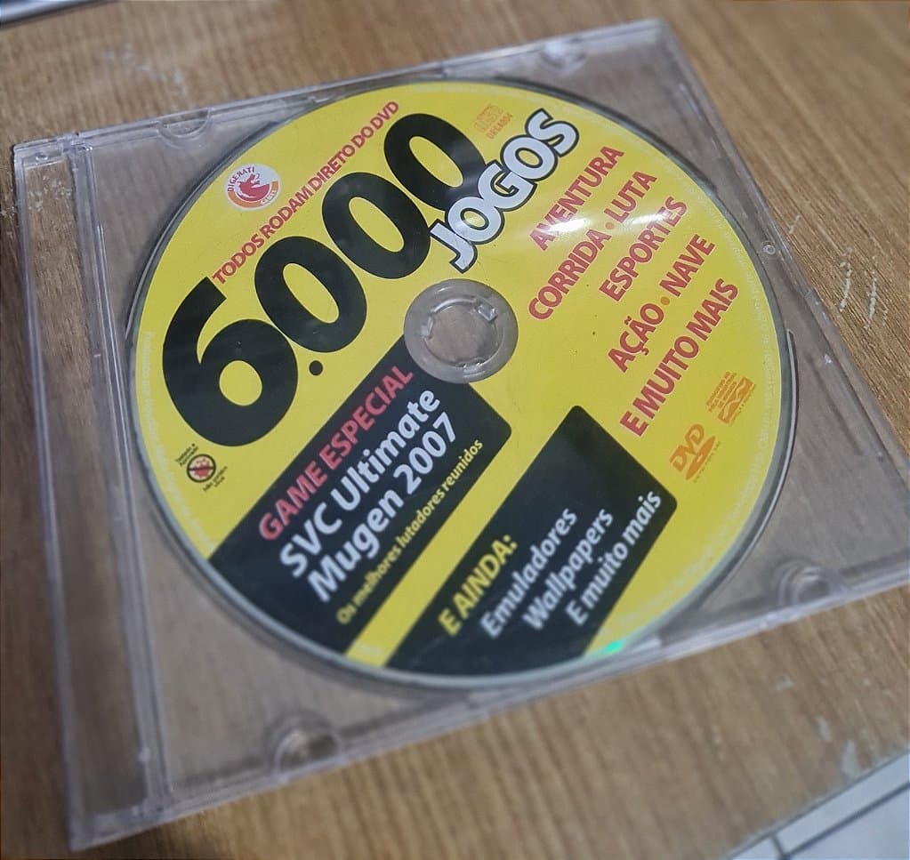 Jogo para PC 6000 Jogos  SVC Ultimate Mugen 2007 Original