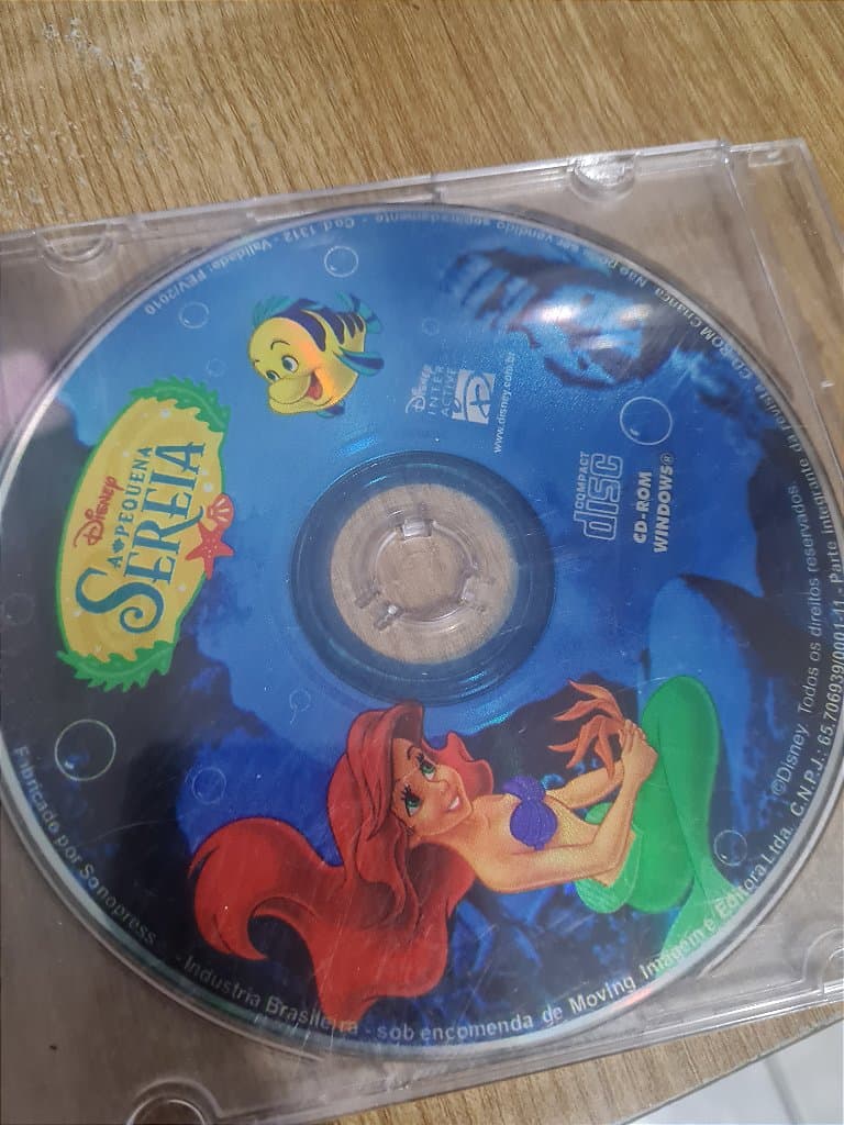 Jogo para PC A Pequena Sereia  Disney Original