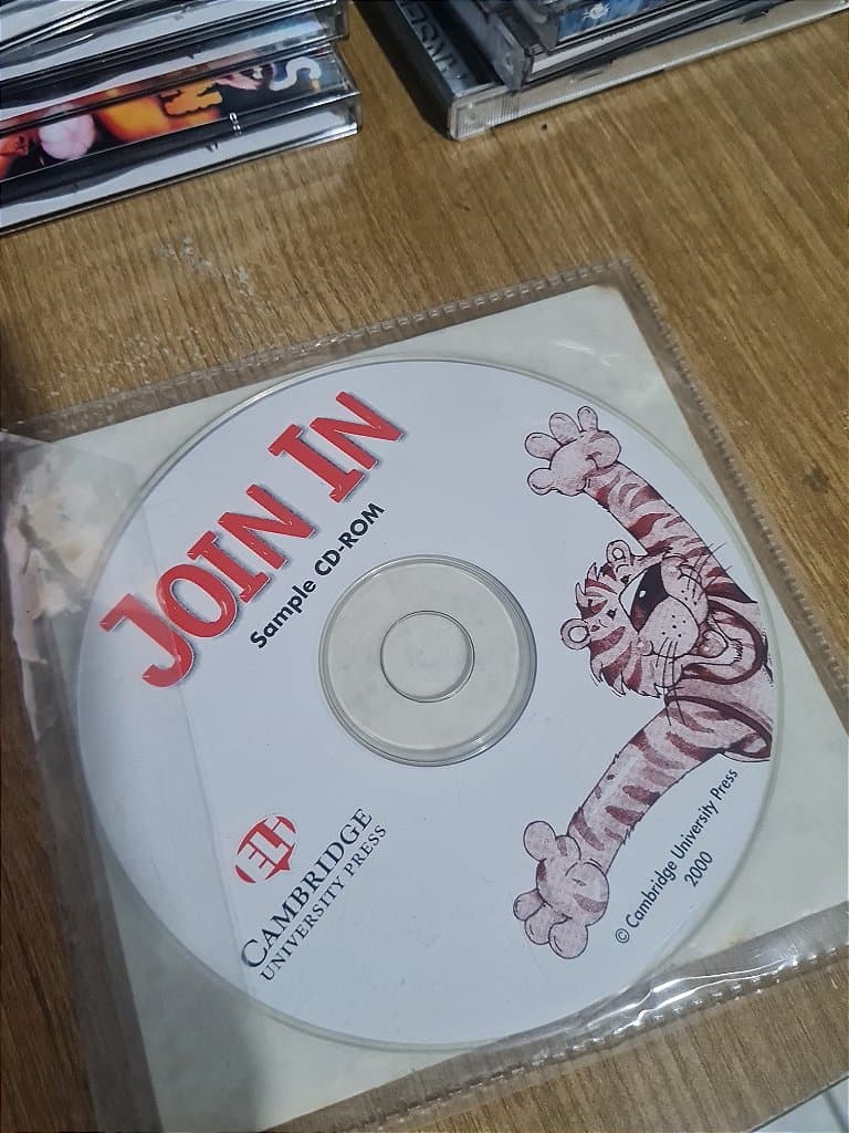 Jogo para PC Join In  Sample Cambridge CD-ROM Original