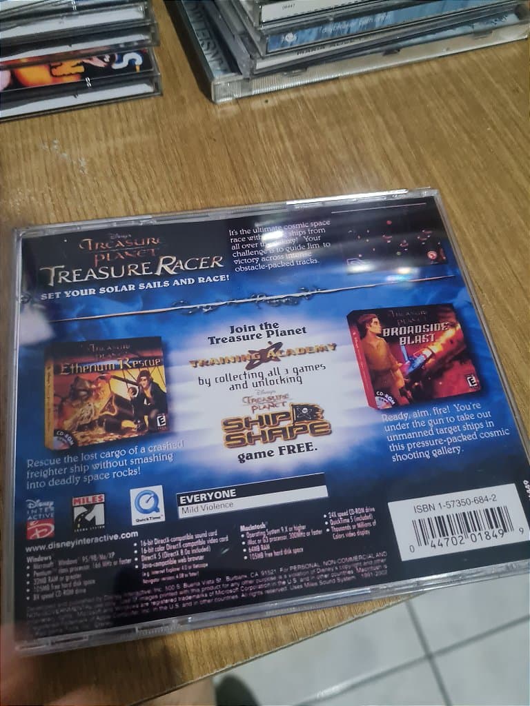 Jogo para PC Treasure Planet: Treasure Racer Original – imagem 3