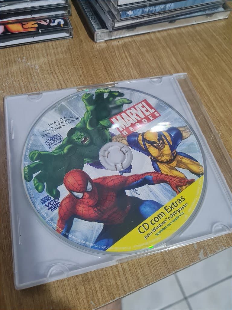 Jogo para PC Marvel Heroes  CD com Extras Original