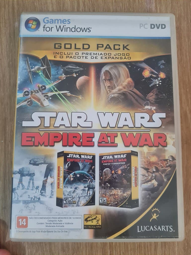 Jogo para PC Star Wars: Empire at War  Gold Pack Original