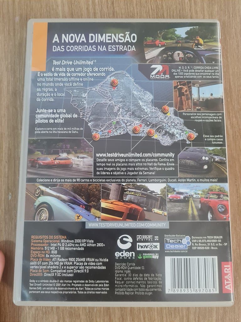 Jogo para PC Test Drive Unlimited Original – imagem 3