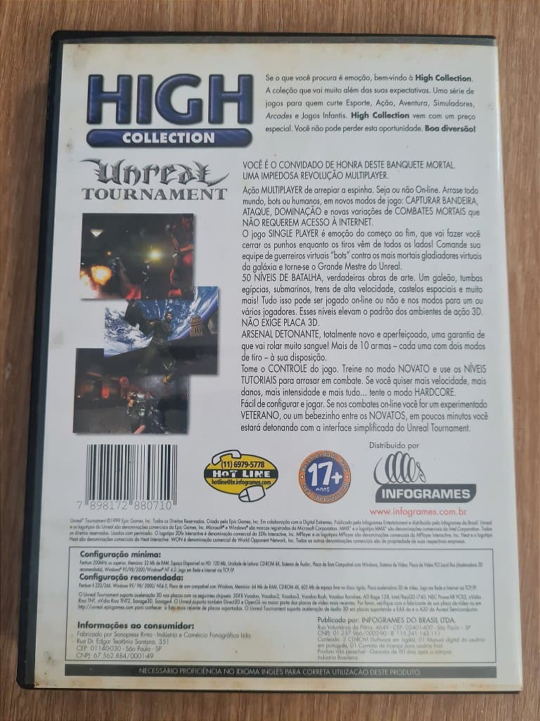 Jogo para PC BUnreal Tournament (High Collection) Original – imagem 3