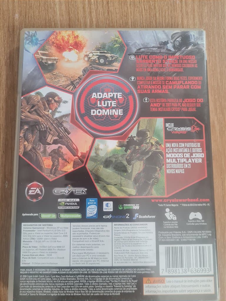 Jogo para PC Crysis Warhead Original – imagem 3
