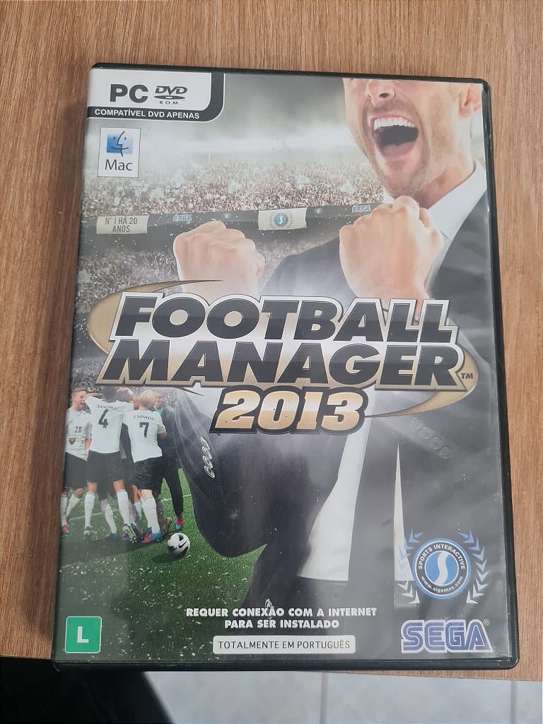Jogo para Football Manager 2013 Original