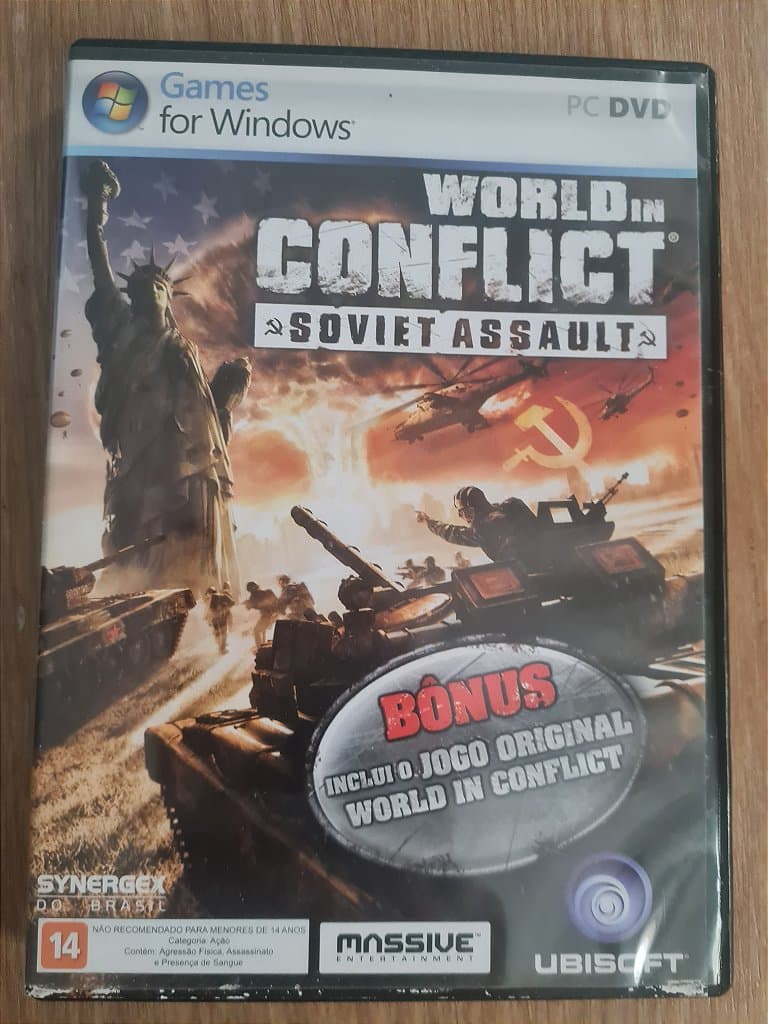 Jogo para PC World in Conflict: Soviet Assault Original