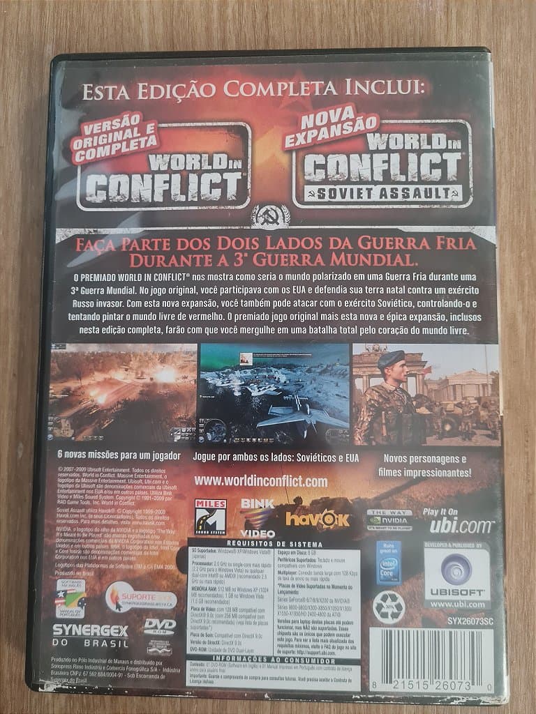 Jogo para PC World in Conflict: Soviet Assault Original – imagem 3