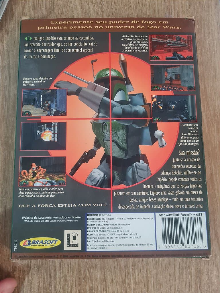 Jogo para PC Star Wars: Dark Forces Box Manual Original – imagem 3