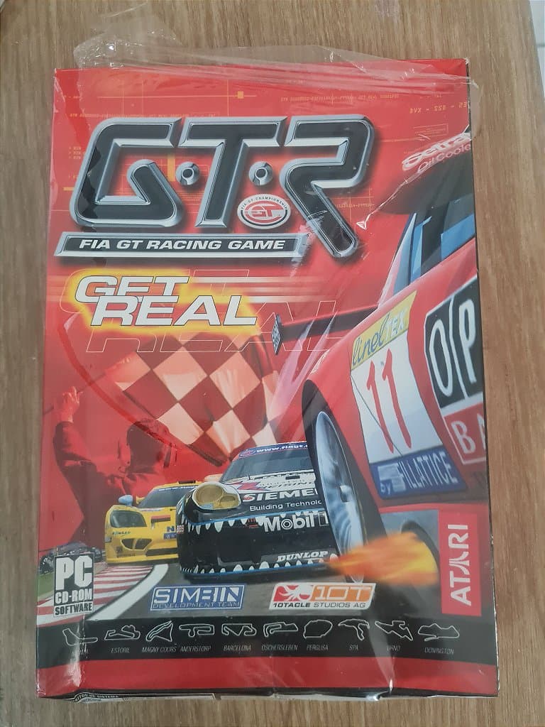 Jogo para PC GTR: FIA GT Racing Game Big Box Original