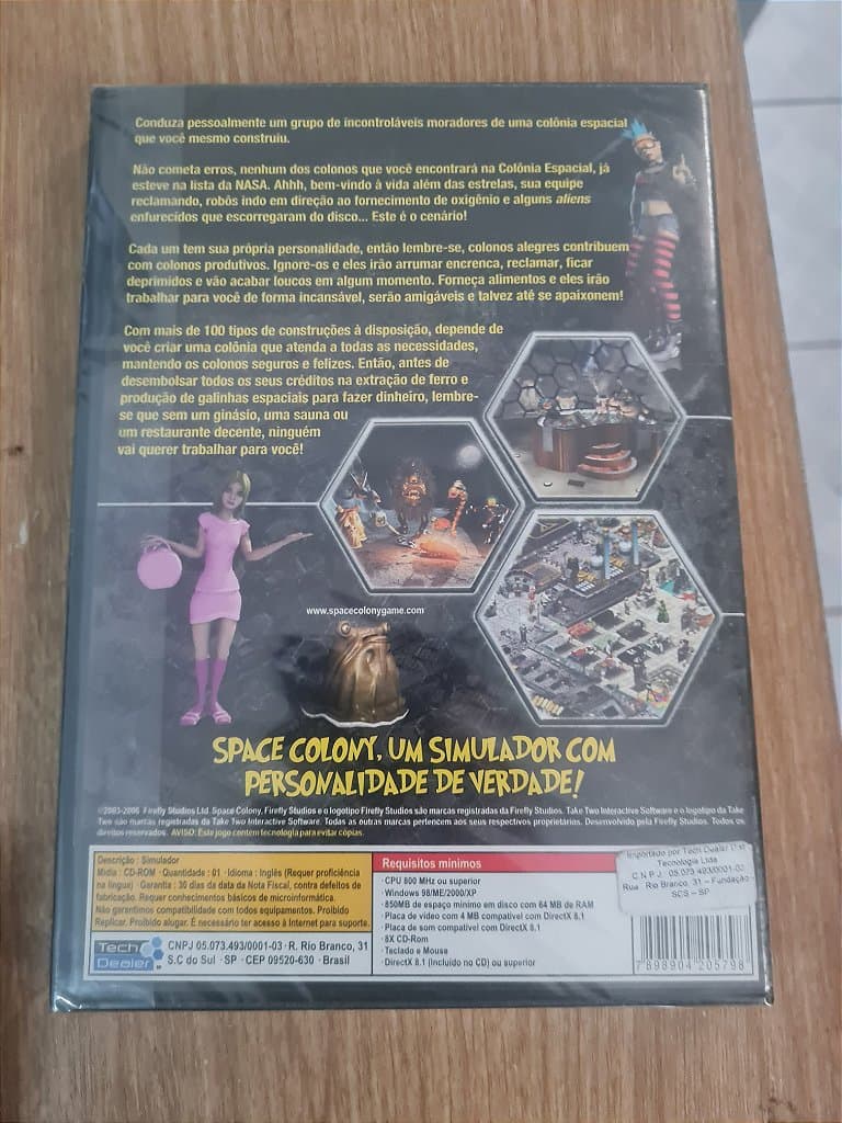 Jogo para PC Space Colony Lacrado Original – imagem 2
