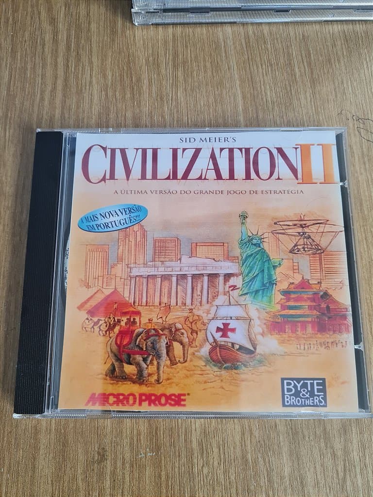 Jogo para PC Sid Meiers Civilization II Disco Erro Original