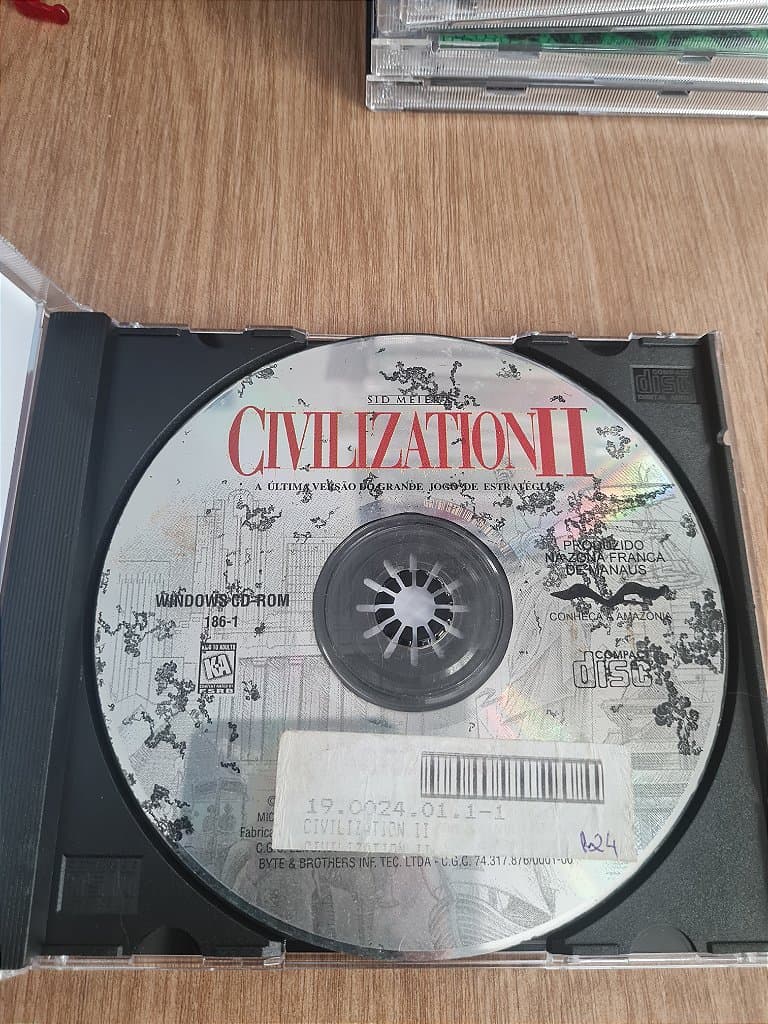Jogo para PC Sid Meiers Civilization II Disco Erro Original – imagem 2