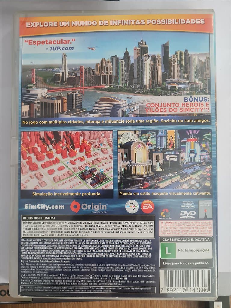 Jogo para PC SimCity (2013) - Edição Limitada Original – imagem 3