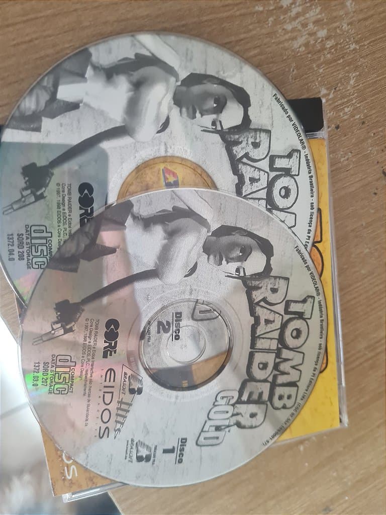 Jogo PC CD Tomb Raider Gold com manual Original – imagem 3