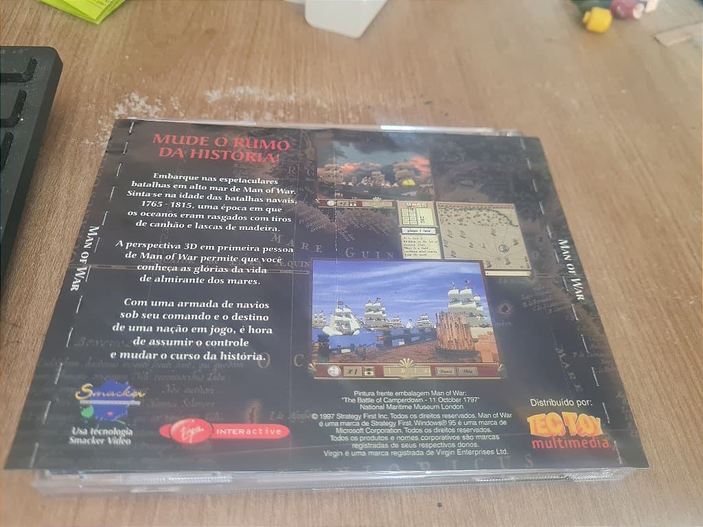 Jogo PC CD Man of war Tec toy Original – imagem 2