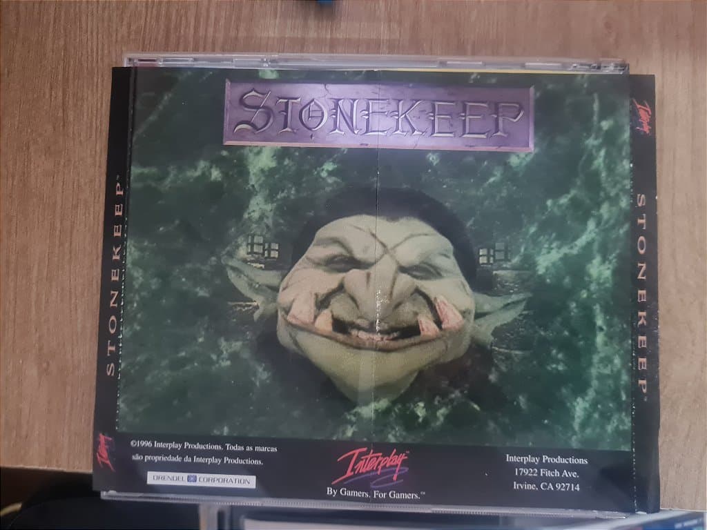 Jogo PC CD Stone keep Interplay com manual Original – imagem 3