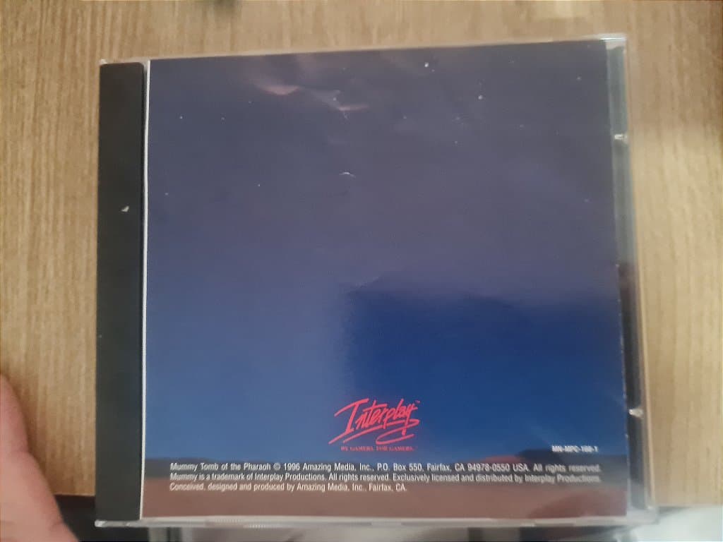 Jogo PC CD Mummy The Tomb of Pharaoh Original – imagem 2