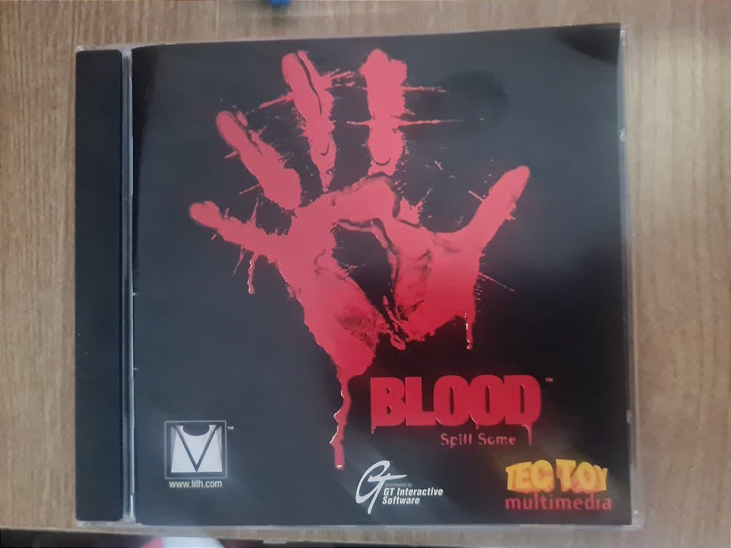 Jogo PC CD Blood Spill some Tec toy Original