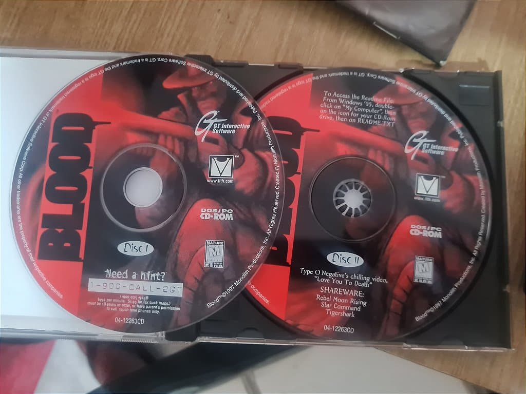 Jogo PC CD Blood Spill some Tec toy Original – imagem 2