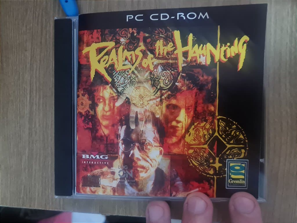 Jogo PC CD Realms of the haunting com manual Original