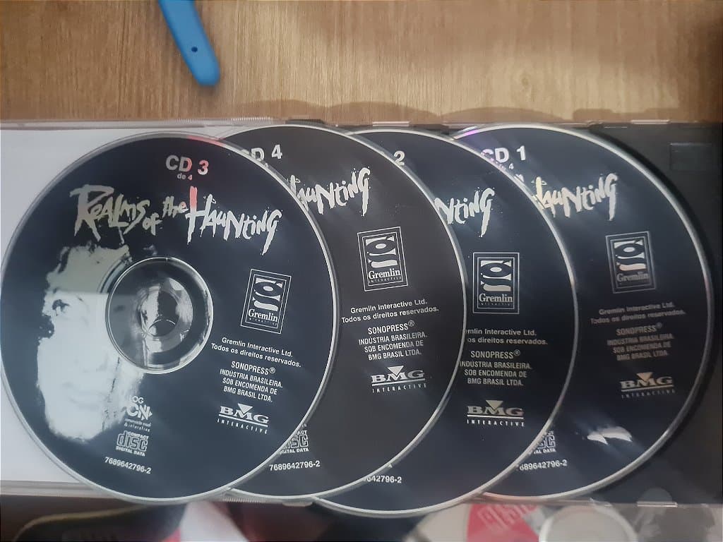 Jogo PC CD Realms of the haunting com manual Original – imagem 4