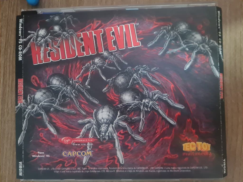 Jogo PC CD Resident Evil Tectoy Capcom com manual Original – imagem 5